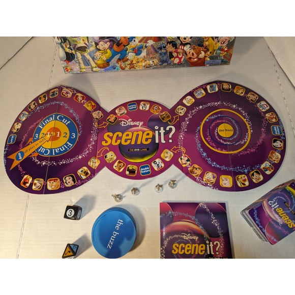 2004 Disney Scene It DVD Game First Edition 100% Complete Mattel - Picture 2 of 9